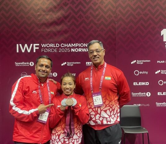 Mirabai Chanu clinches silver at World Weightlifting Championships – Watch