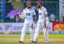 2nd Test: Fighting knock from John Campbell keeps West Indies afloat against India