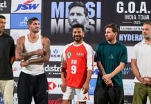 Messi magic lights up Hyderabad as GOAT Tour rolls on