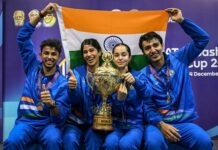 Historic triumph as India clinch maiden Squash World Cup championship