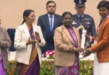 Vaibhav Suryavanshi receives National Children’s Award from President Droupadi Murmu – Watch