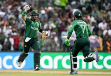 T20 World Cup: Sahibzada Farhan’s blazing ton powers Pakistan into Super Eights with Namibia rout