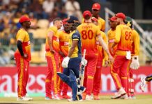 T20 World Cup: Zimbabwe stay unbeaten after six-wicket win against Sri Lanka