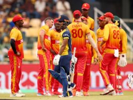 T20 World Cup: Zimbabwe stay unbeaten after six-wicket win against Sri Lanka