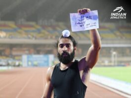 Gurindervir runs into history with 10.09, Vishal follows with 44.98 masterpiece