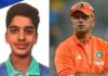 Rahul Dravid’s son Anvay earns India U-19 call-up