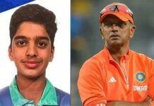 Rahul Dravid’s son Anvay earns India U-19 call-up