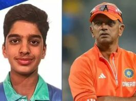 Rahul Dravid’s son Anvay earns India U-19 call-up