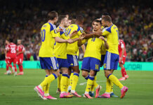 Ayari scores twice as Sweden hammer Tunisia in World Cup clash