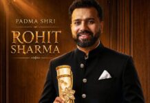 Rohit Sharma conferred Padma Shri for contribution to Indian cricket – Watch