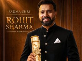 Rohit Sharma conferred Padma Shri for contribution to Indian cricket – Watch