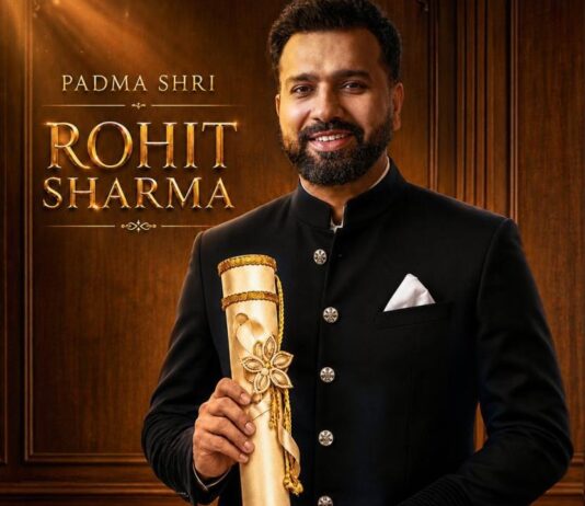 Rohit Sharma conferred Padma Shri for contribution to Indian cricket – Watch