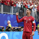 Cristiano Ronaldo becomes first player to score in six World Cups as Portugal beat Uzbekistan