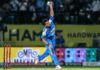 Harsh Dubey replaces injured Washington Sundar for England ODI decider
