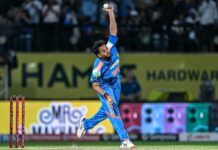 Harsh Dubey replaces injured Washington Sundar for England ODI decider