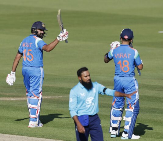 Rohit Sharma’s hundred not enough as England seal series with 27-run win