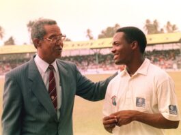 Brian Lara pays emotional tribute to ‘father figure’ Garry Sobers